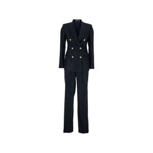 Tagliatore Women Linen Double-Breasted Suit
